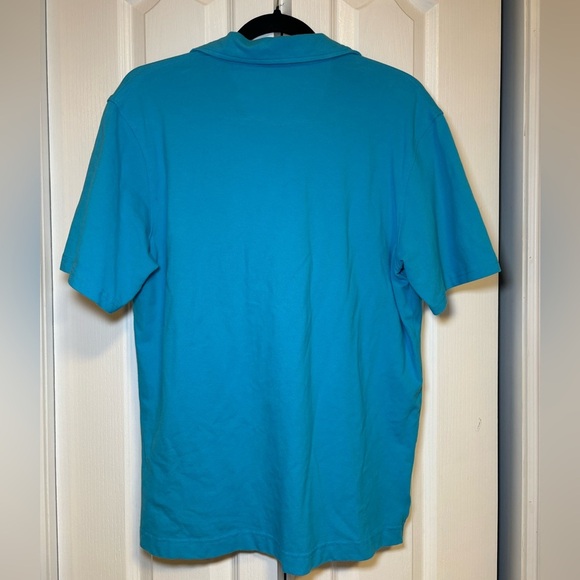 Robert Graham - Polo Shirt Mens Blue Red Short Sleeve Collar Skull Detail - Picture 2 of 10